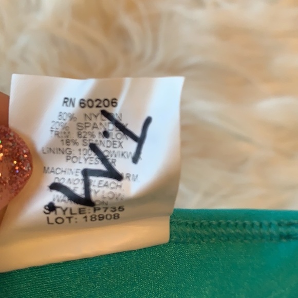 Body Wrappers P735 Dance Skate dress camisole gathered mesh skirt overlay - Picture 5 of 9